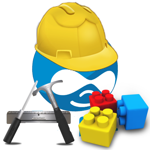 Druplicon as a Construction Worker