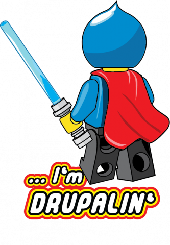 Drupal Lego - I`m drupalin