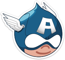 Druplicon Captain America